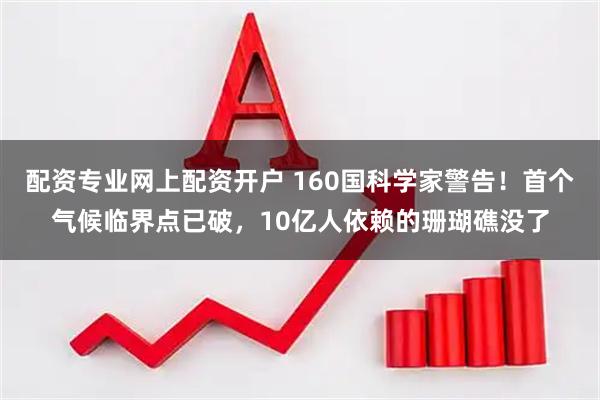 配资专业网上配资开户 160国科学家警告！首个气候临界点已破，10亿人依赖的珊瑚礁没了